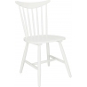 Stylowe Krzesło drewniane "patyczak" prl Gant białe Intesi do kuchni i jadalni