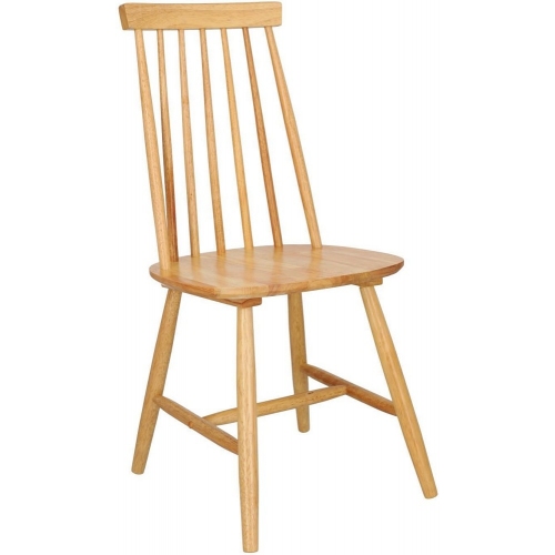 Stylowe Krzesło drewniane "patyczak" prl Wopy naturalne Intesi do kuchni i jadalni