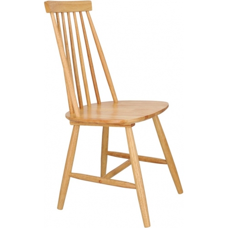 Krzesło drewniane "patyczak" prl Wopy naturalne Intesi