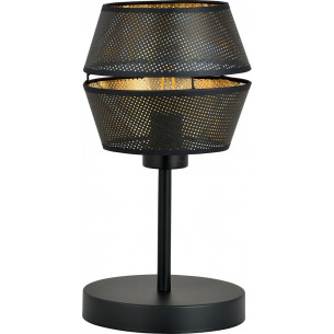 Malia black&amp;gold night lamp Emibig