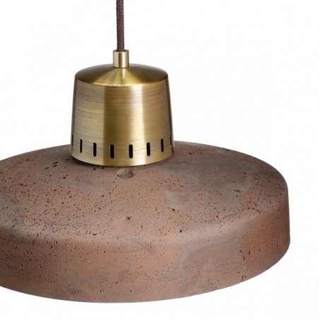 Korta 33 brown concrete pendant lamp LoftLight