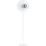 Oslo white&amp;graphite glass globe decorative floor lamp Emibig