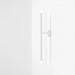 Tubo S 60cm white designer wall lamp Aldex