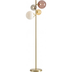 Bloom multicolour glass globes floor lamp Aldex 2
