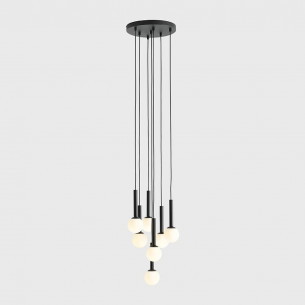 Riu VII 30cm black&amp;white balls pendant lamp Aldex