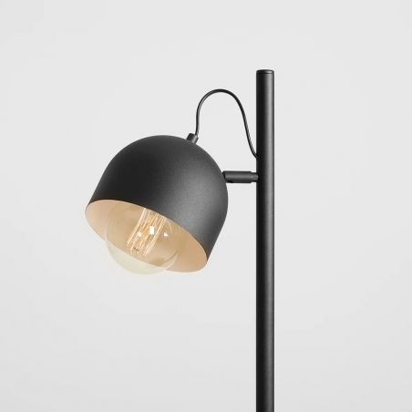 Lampa biurkowa skandynawska Beryl Black czarna Aldex