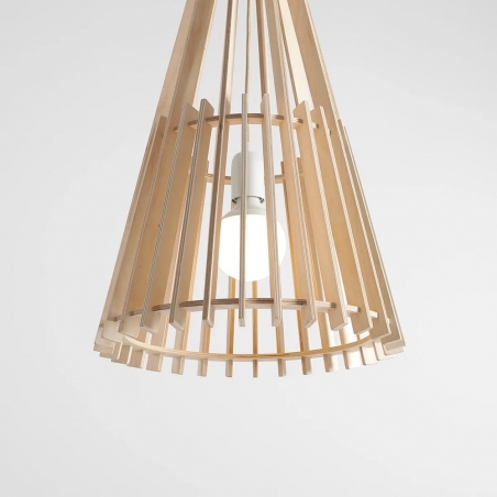 Lampa ze sklejki wisząca geometryczna Ferb 39cm Aldex