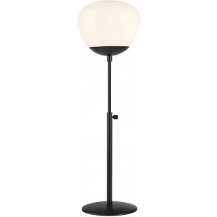 Lampa stołowa szklana Rise Small biały/czarny Markslojd 2