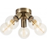 Mazzo antique brass vintage 5-light ceiling lamp Markslojd