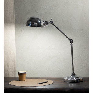 Portland chrome loft table lamp Markslojd