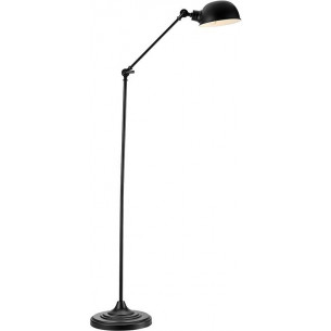 Portland black loft adjustable floor lamp Markslojd