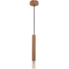 Madera 4cm wooden tube pendant lamp ZumaLine