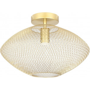 Orion 38cm gold openwork glamour ceiling lamp ZumaLine