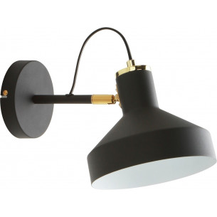 Sigma black loft wall lamp with arm ZumaLine