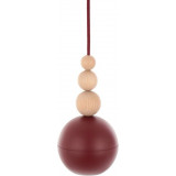 Loft Bala burgundy bulb pendant pendant lamp Kolorowe Kable