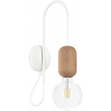 Barille wooden pendant wall lamp Kolorowe Kable