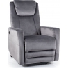 Adonis velvet bluvel 14 grey convertible armchair Signal