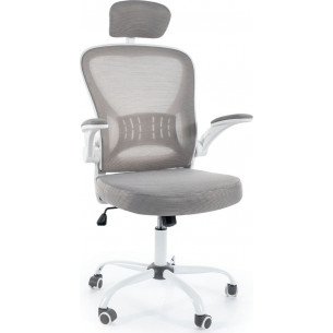 Q-639 gray office chair with headrest Signal