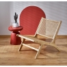 Foden natural boho rattan armchair Halmar
