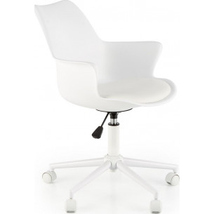 Gasly white youth desk chair Halmar