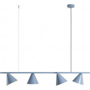 Form IV 120cm dusty blue adjustable long pendant lamp Aldex