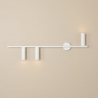 Trevo III left 81cm white wall lamp Aldex