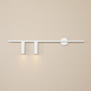 Trevo II left 80cm white wall lamp Aldex