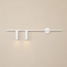 Trevo II left 80cm white wall lamp Aldex