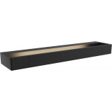 flink LED 45cm black mirror wall lamp Maxlight