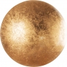 Luisant LED 16cm gilded round decorative wall lamp Maxlight