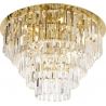 Monaco 80cm gold glamour crystal ceiling lamp Maxlight