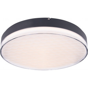 Sekko LED 48cm black modern round ceiling lamp Maxlight