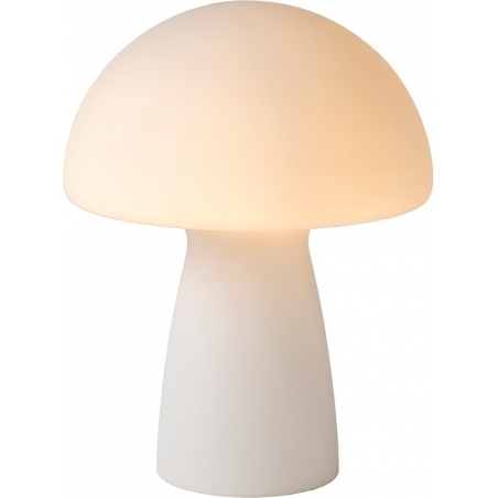 Lampa stołowa szklana Fungo opal Lucide