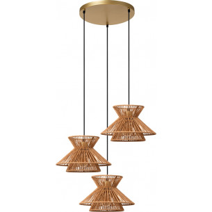 Stylowe oświetlenie boho - Lampa wisząca boho Tasman III 61cm Lucide, idealna do salonu, sypialni czy kuchni