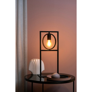 Suus black loft table lamp Lucide