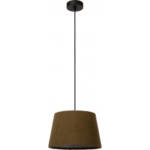 Woolly 28cm green pendant lamp Lucide