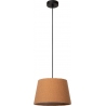 Woolly 28cm yellow pendant lamp Lucide