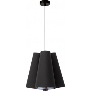 Lampa wisząca z 3 abażurami Gregory 34cm czarna Lucide