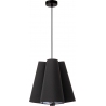 Gregory 34cm black pendant lamp with 3 lampshades Lucide