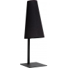 Gregory black table lamp with shade Lucide