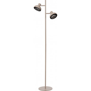 Sensas cream double loft floor lamp Lucide