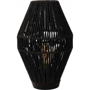 Cordulle black boho table lamp Lucide