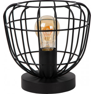 Filox black loft wire table lamp Lucide