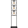 Suus black loft floor lamp Lucide