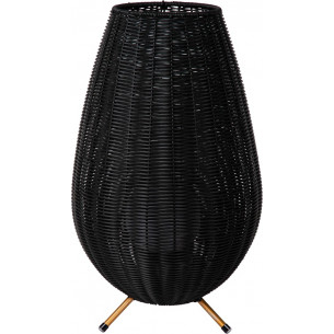 Lampa ogrodowa boho Colin 50cm czarna Lucide