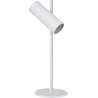 Clubs white adjustable desk lamp Lucide