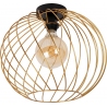 Danza 40cm gold matt wire ceiling lamp Lucide