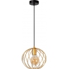 Danza 25cm gold matt wire ball pendant lamp Lucide