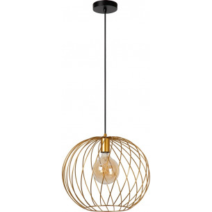 Danza 40cm gold matt wire ball pendant lamp Lucide