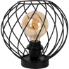 Danza black wire ball table lamp Lucide